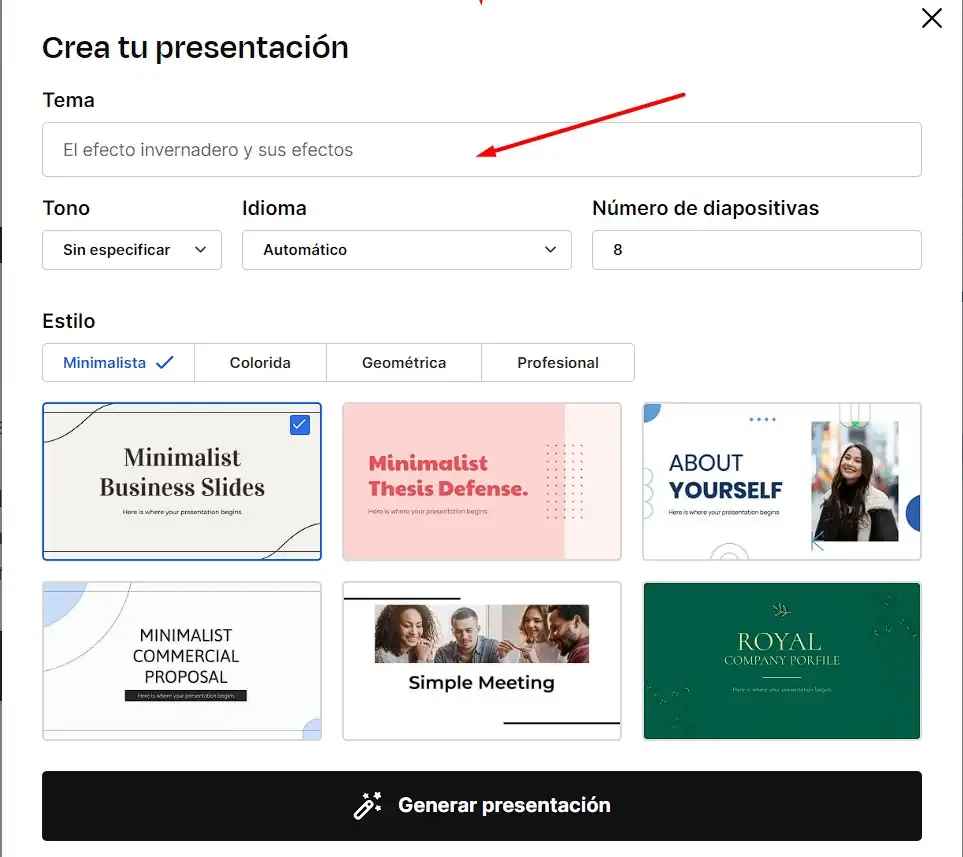 App para Crear Presentaciones de Power Point con IA Gratis